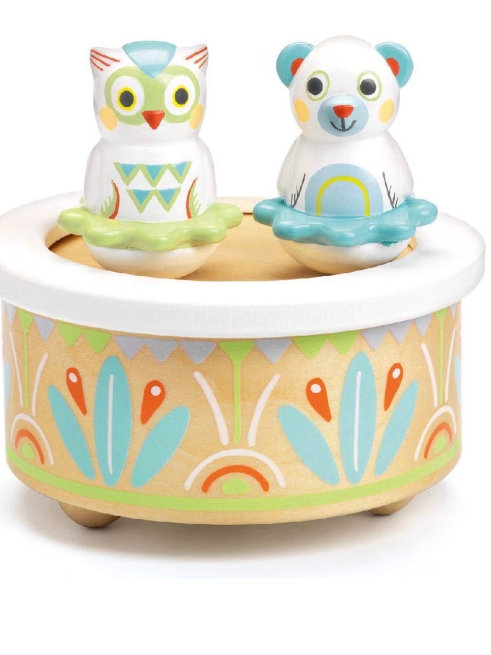 DJECO BabyMusic Music Box Cute Brahms Melody Nursery Lullaby for Newborn